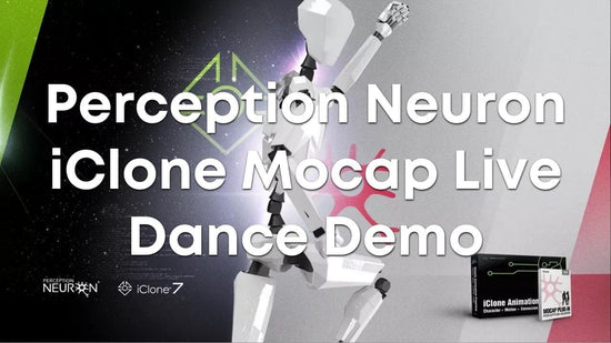 perception neuron iclone mocap live dance demo