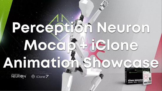 perception neuron mocap iclone animation showcase video