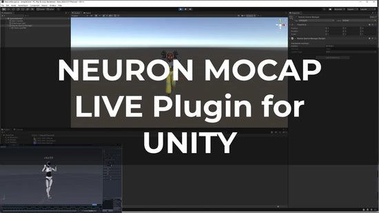 perception neuron mocap live plugin for unity tutorial video