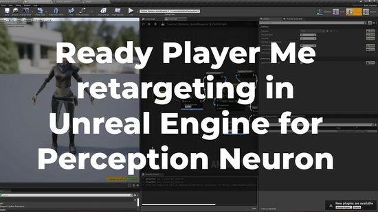 ready player me retargeting in unreal engine for perception neuron motion capture