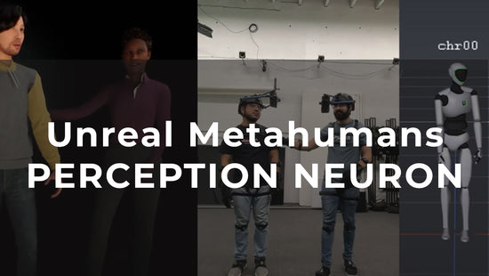 unreal engine metahumans and perception neuron tutorial video