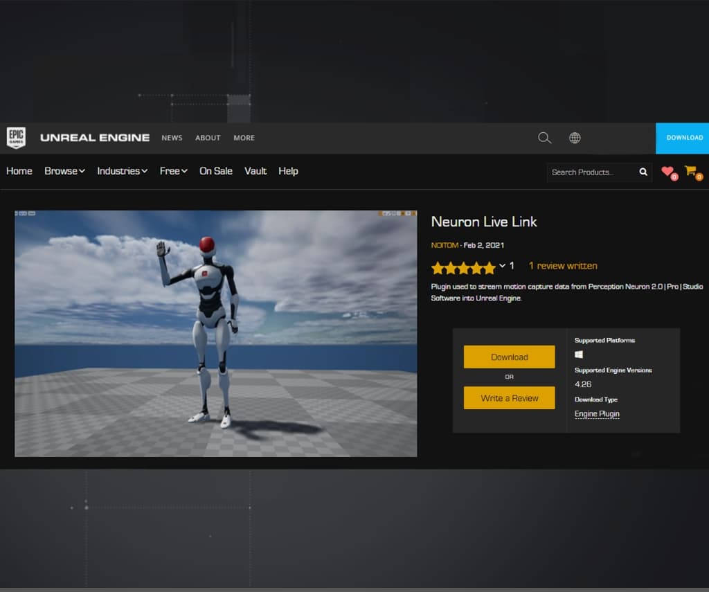 Use Perception Neuron Motion Capture Suits In Unreal Engine – NeuronMocap