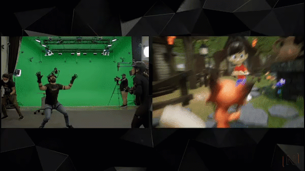 noitomvps motion capture scene to unreal engine scene