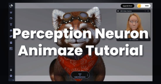 perception neuron animaze tutorial video