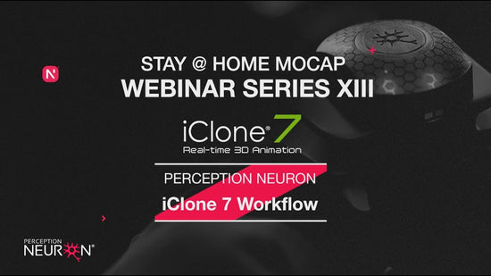 stay at home mocap webinar iclone 7 workflow
